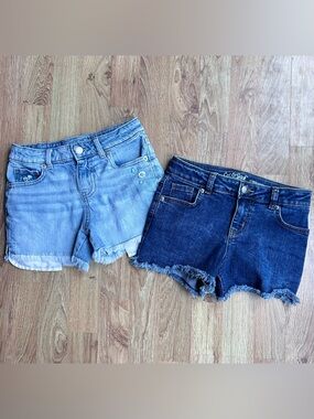 Cat & Jack Denim Shorts Medium 8